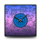 Sea Turtle Wall Clock for Kids