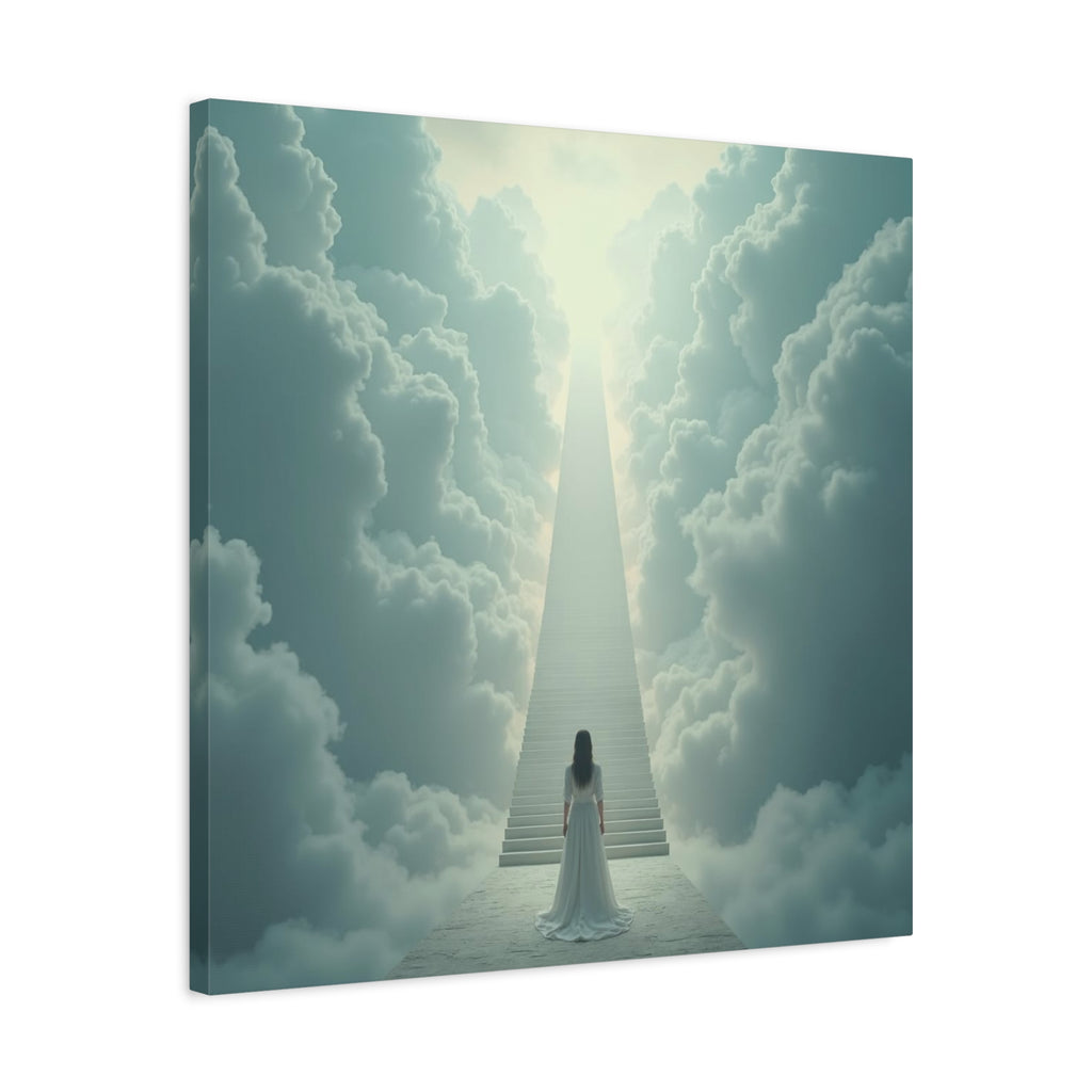 A Stairway To Heaven, Literally - Canvas Print