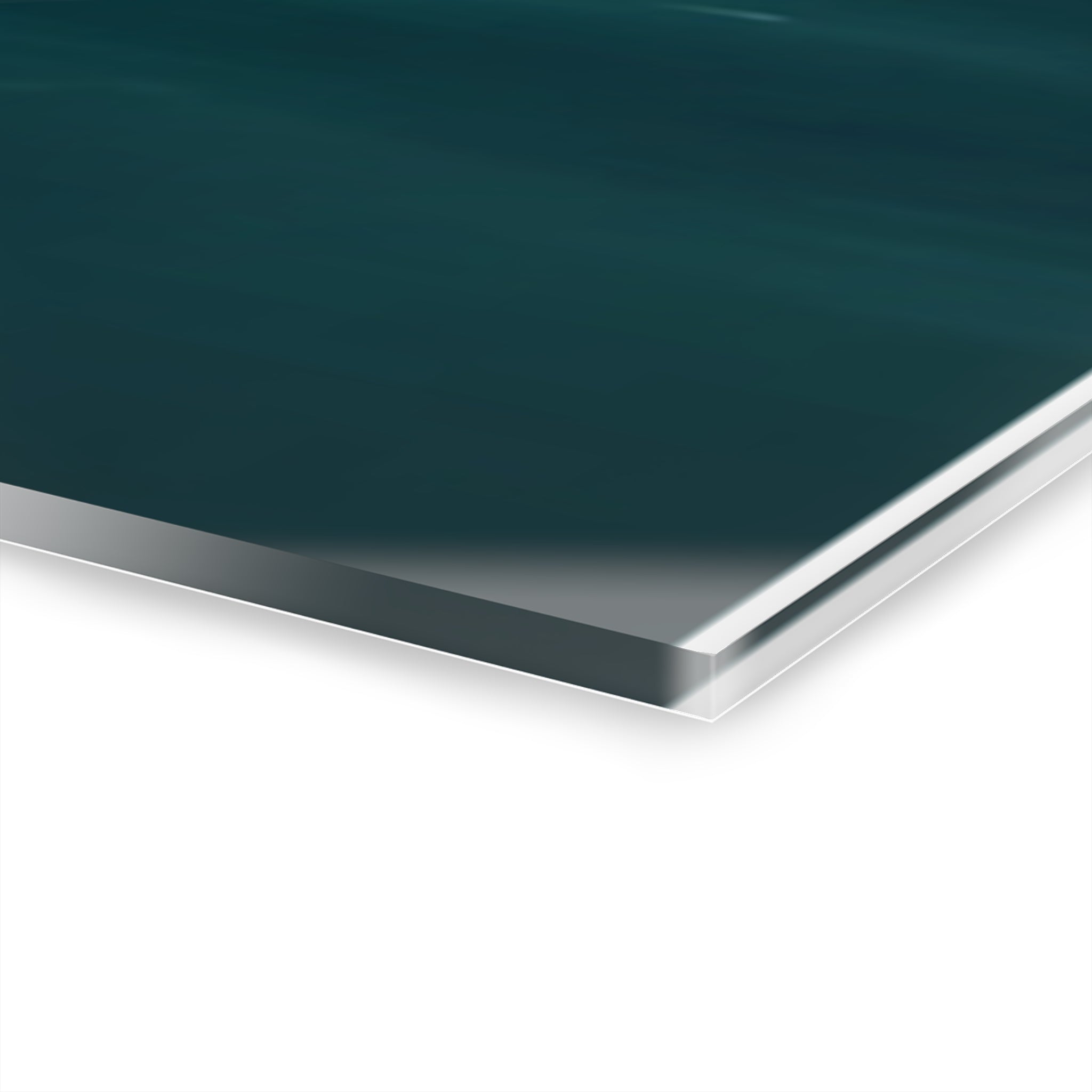 Ocean Waves Photographic Acrylic Glass Premium Wall Art Set of 3 Panels