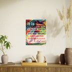 Motivational Poster for Teens, Bedroom Wall Decor