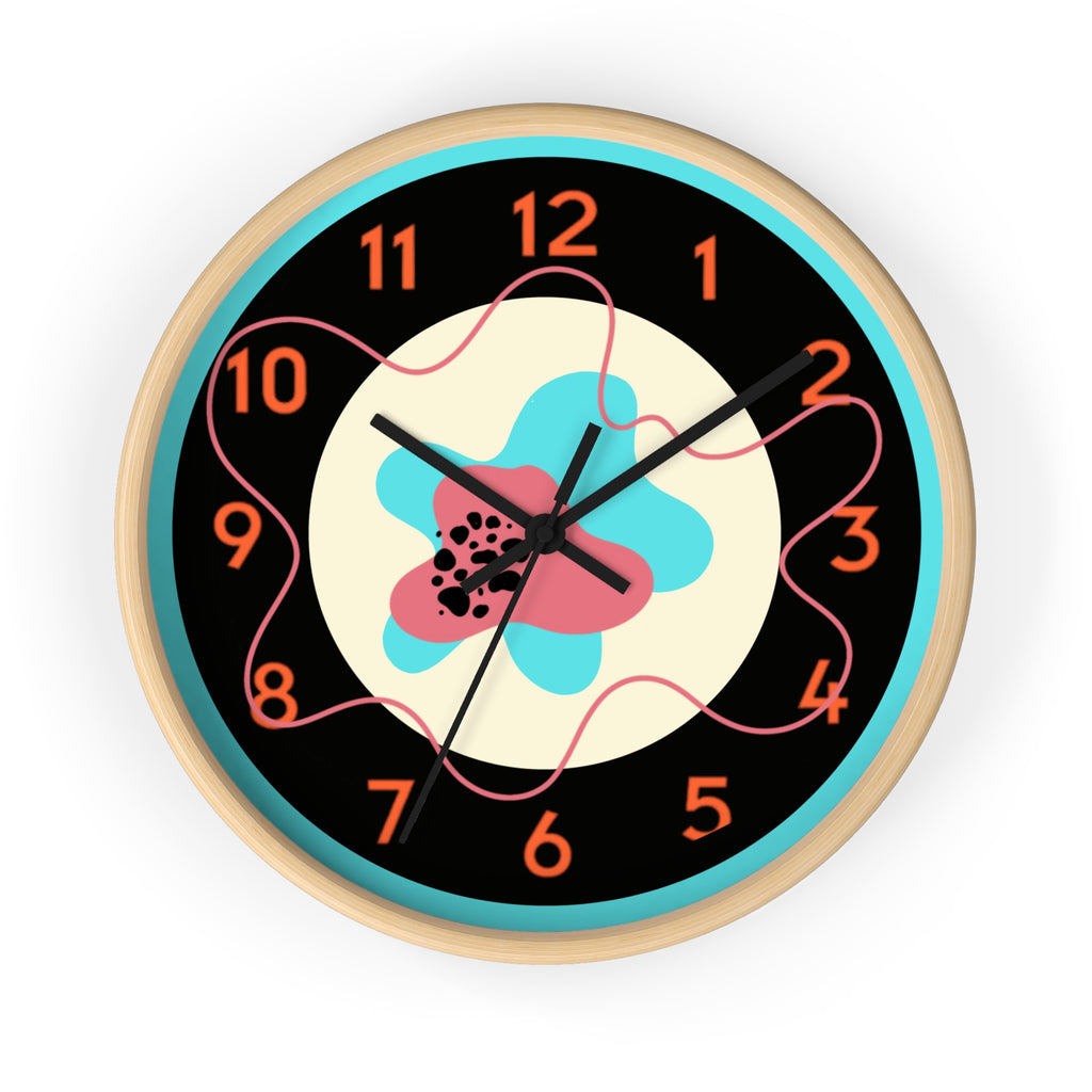 Scribble Art Wall Clock