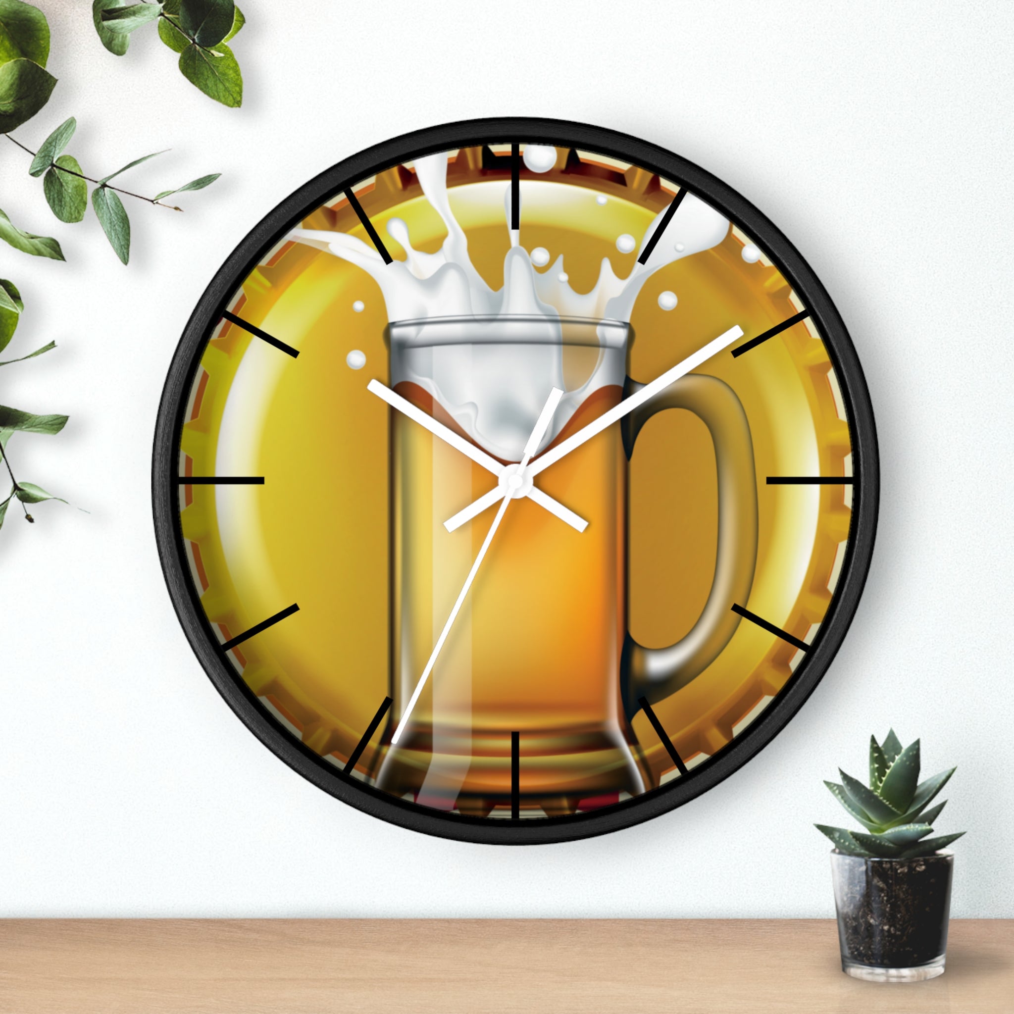 Happy Hour Beer Wall Clock