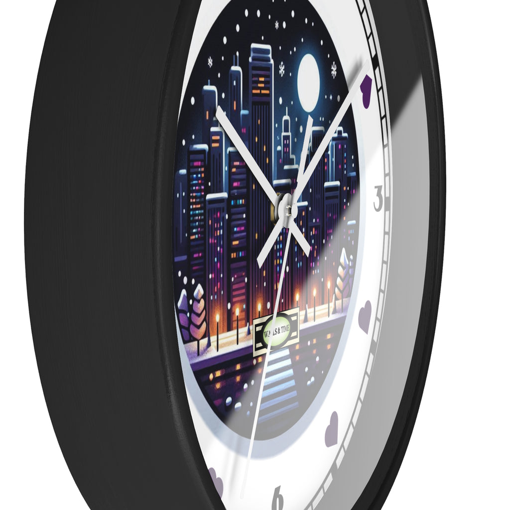 Cityscape Wall Clock
