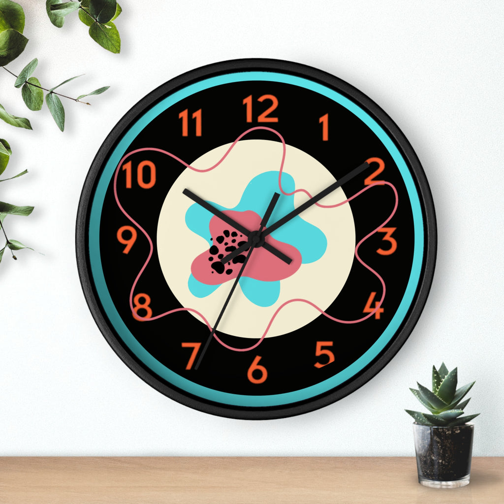 Scribble Art Wall Clock
