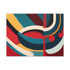 Contemporary Canvas Print, Fluid Aesthetic Wall Art Decor, Home Office Bedroom Living Room, Matte Finish, Stretched,  Multi-Size