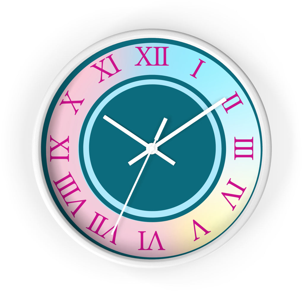 Decorative Rainbow Wall Clock