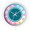 Decorative Rainbow Wall Clock