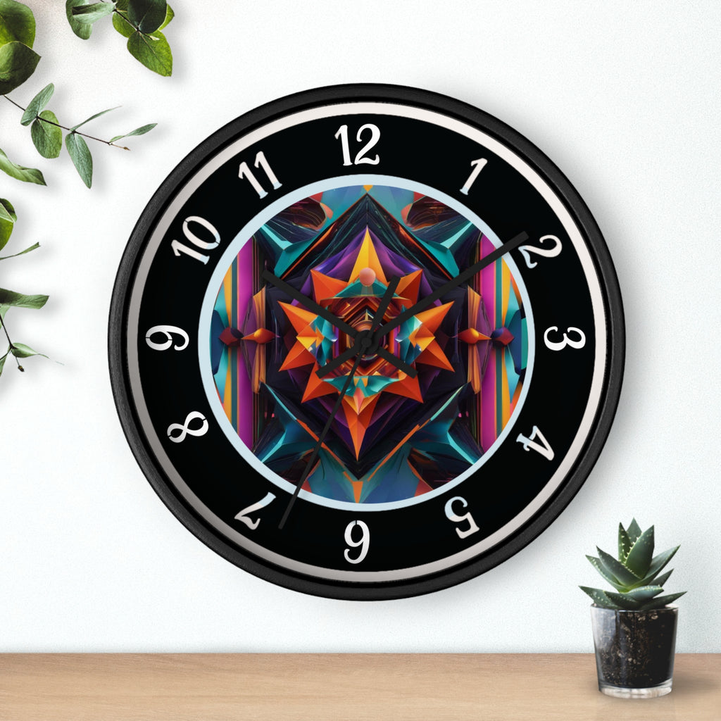 Artistic Silent Wall Clock, 10" Round