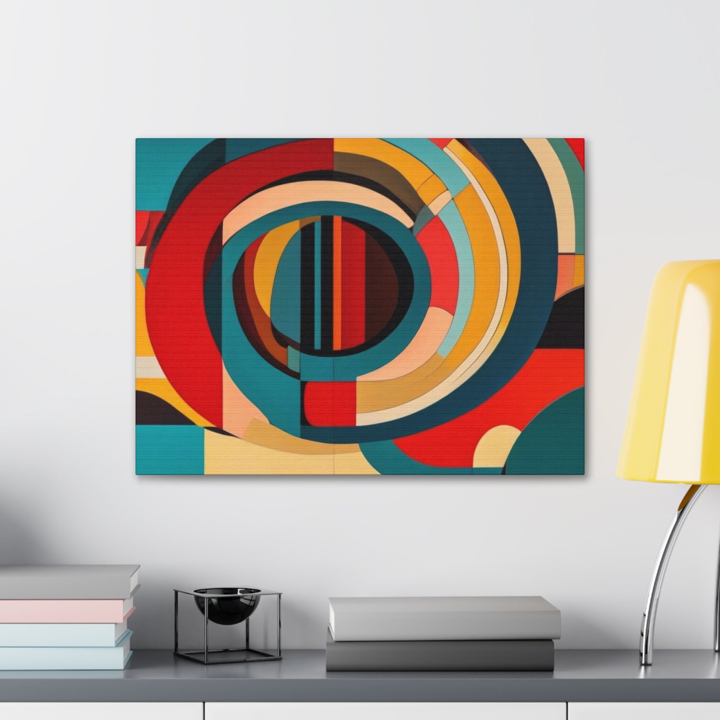 Canvas Gallery Wraps - Mid Century Modern Abstract Art