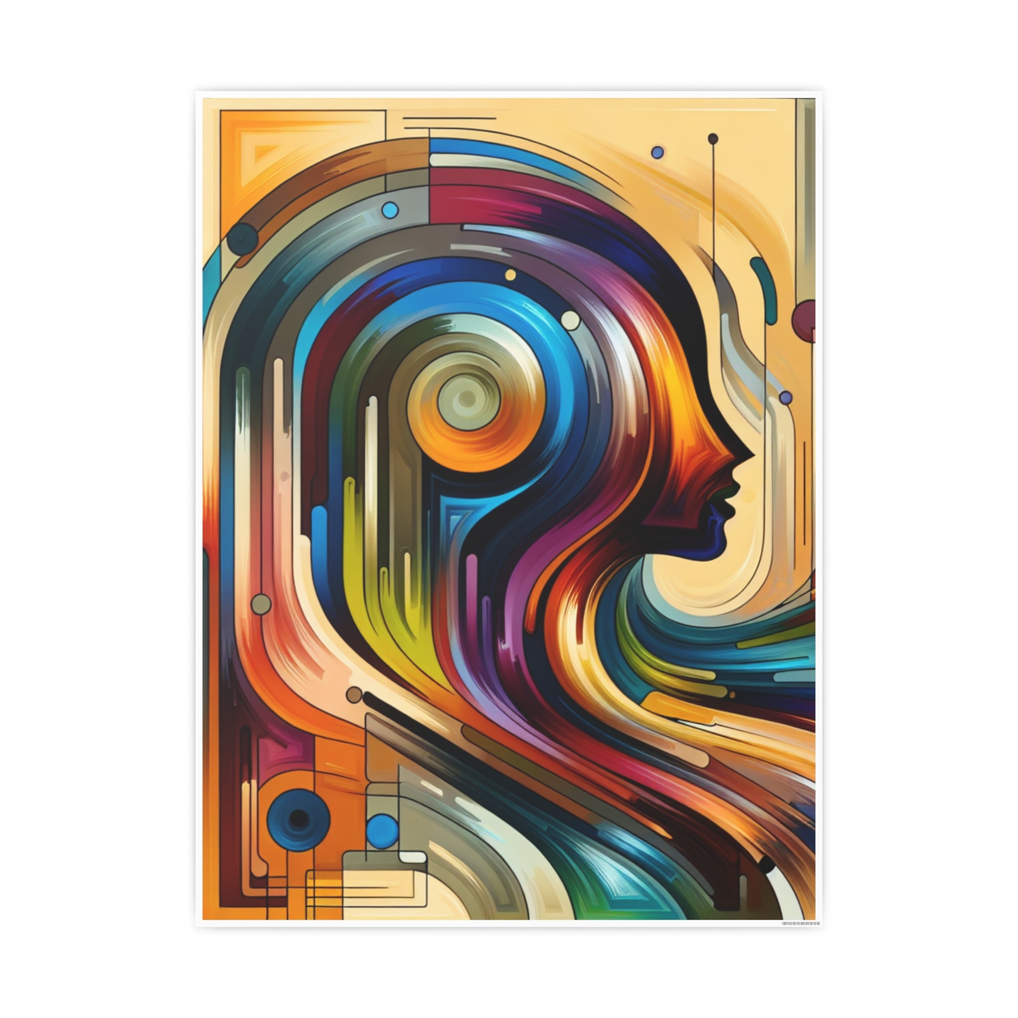 Heron Sunrise Photo Art Poster — Serene Wildlife Wall Print