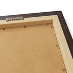 Framed Poster — Rainbow Gem Geometric Art Print