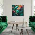 Table Lamp, Golden-Brown Snake Skin