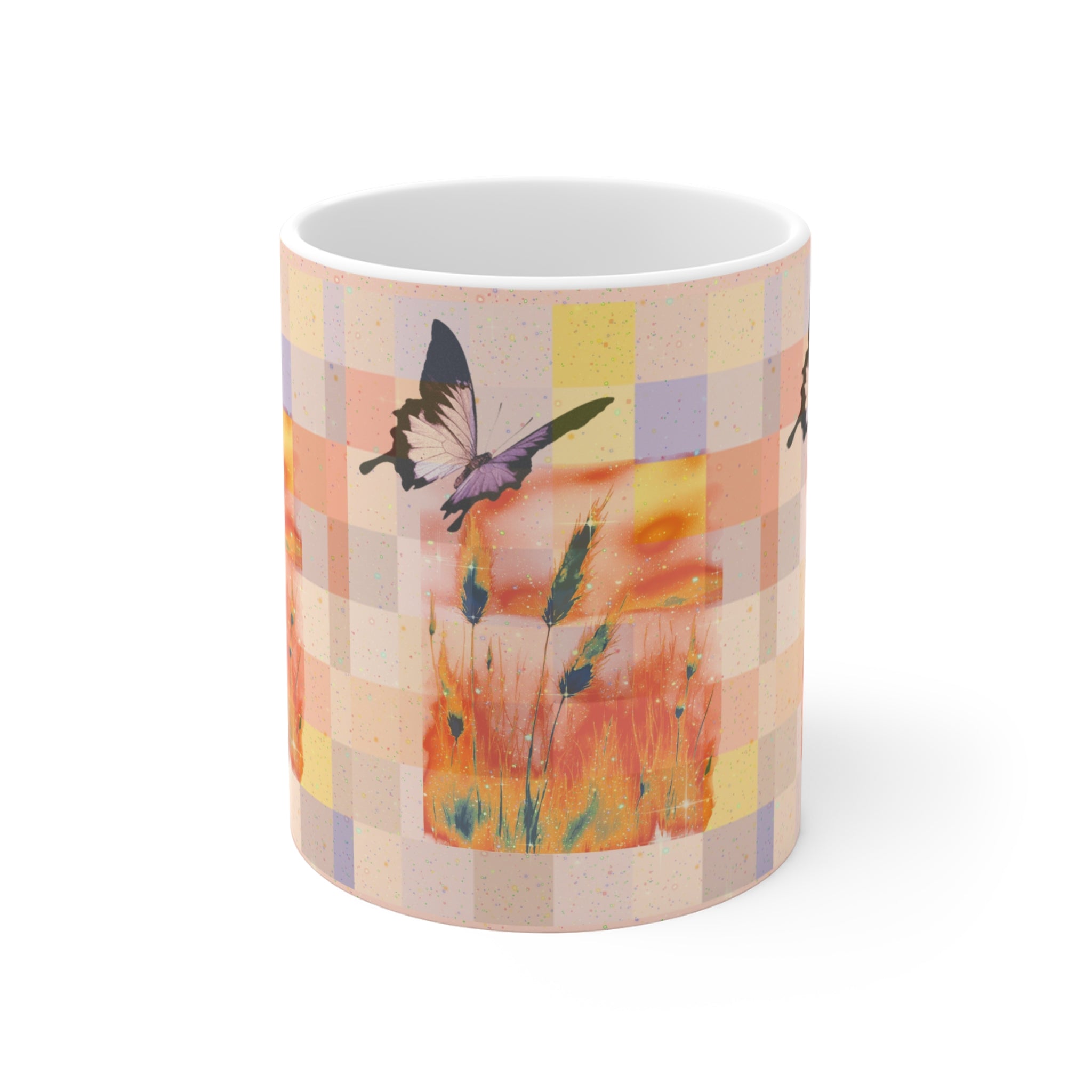 Floral Collage Tea Cup