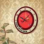 Wine O' Clock, Round Wall Clock, in 2 sizes