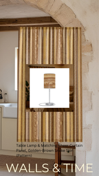 Table Lamp, Golden-Brown Snake Skin