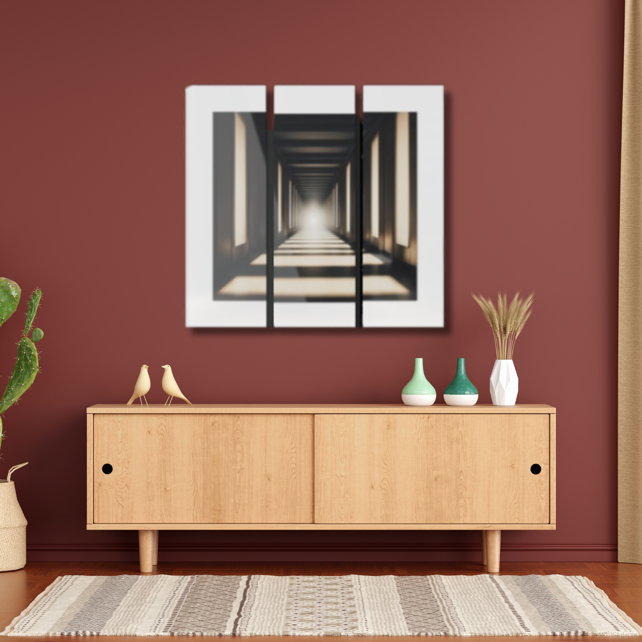 Lyrically Inspired Wall Art, Stairway to Heaven, Acrylic Panel Art Print Set of 3 (Triptych)