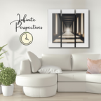 Lyrically Inspired Wall Art, Stairway to Heaven, Acrylic Panel Art Print Set of 3 (Triptych)