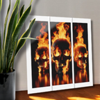 Lyrically Inspired Wall Art, Stairway to Heaven, Acrylic Panel Art Print Set of 3 (Triptych)