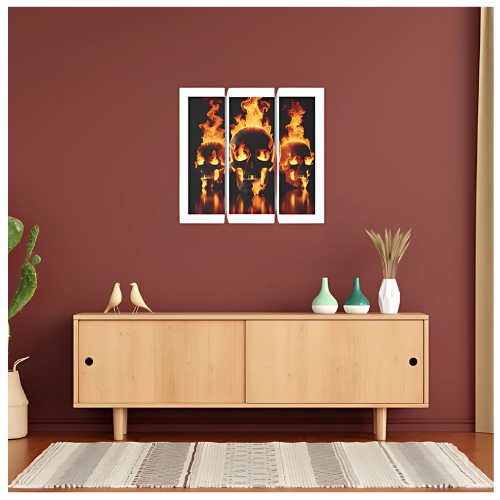 Lyrically Inspired Wall Art, Stairway to Heaven, Acrylic Panel Art Print Set of 3 (Triptych)