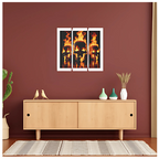 Lyrically Inspired Wall Art, Stairway to Heaven, Acrylic Panel Art Print Set of 3 (Triptych)