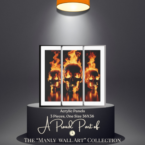 Lyrically Inspired Wall Art, Stairway to Heaven, Acrylic Panel Art Print Set of 3 (Triptych)