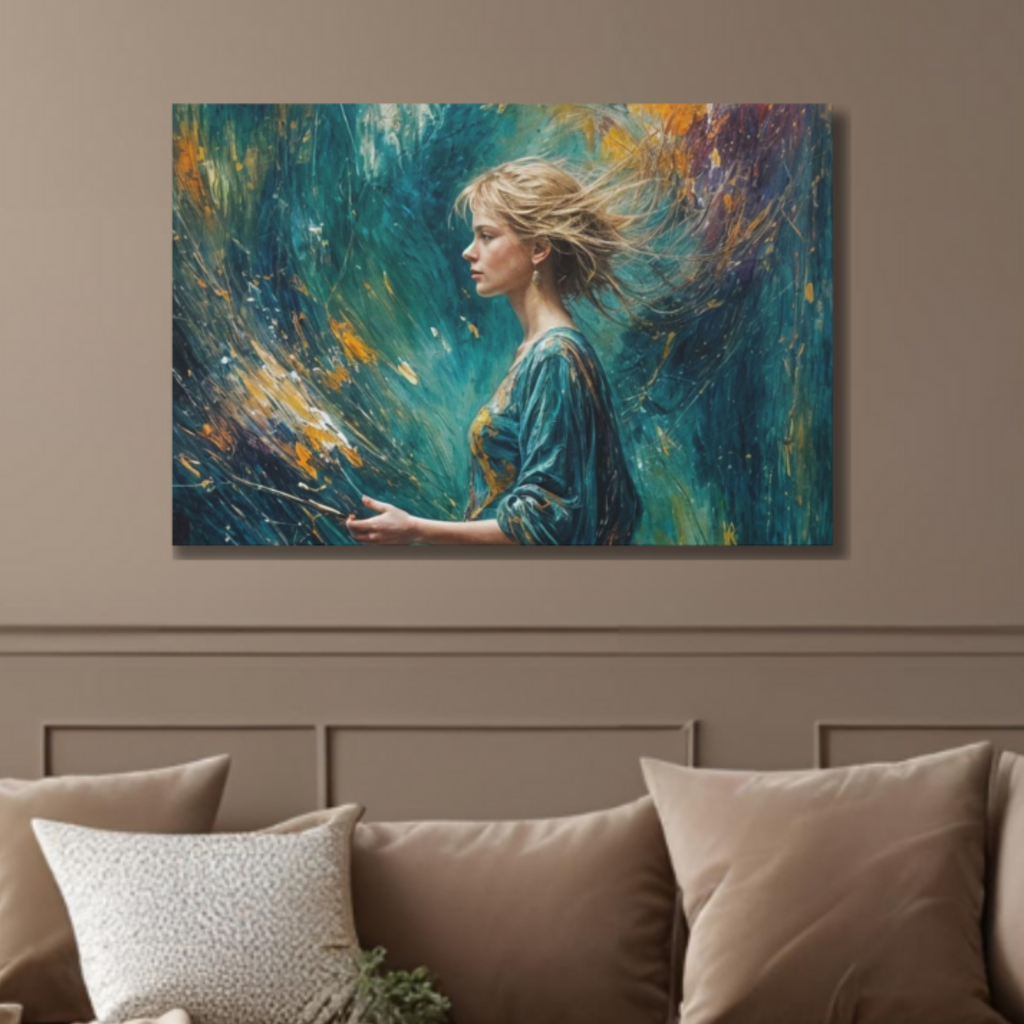 Serene Abstract Canvas Wall Art