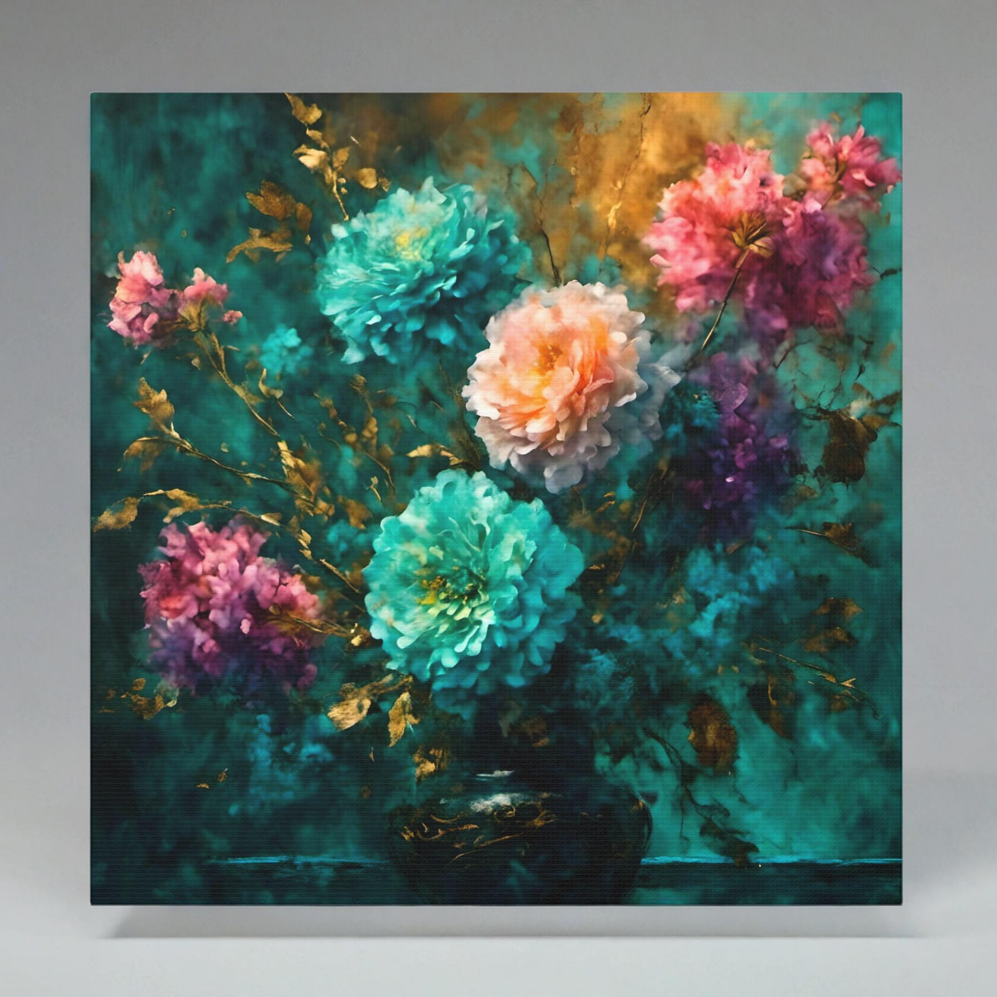 Table Lamp, Golden-Brown Snake Skin