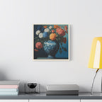 Vintage Styled Floral Canvas Print