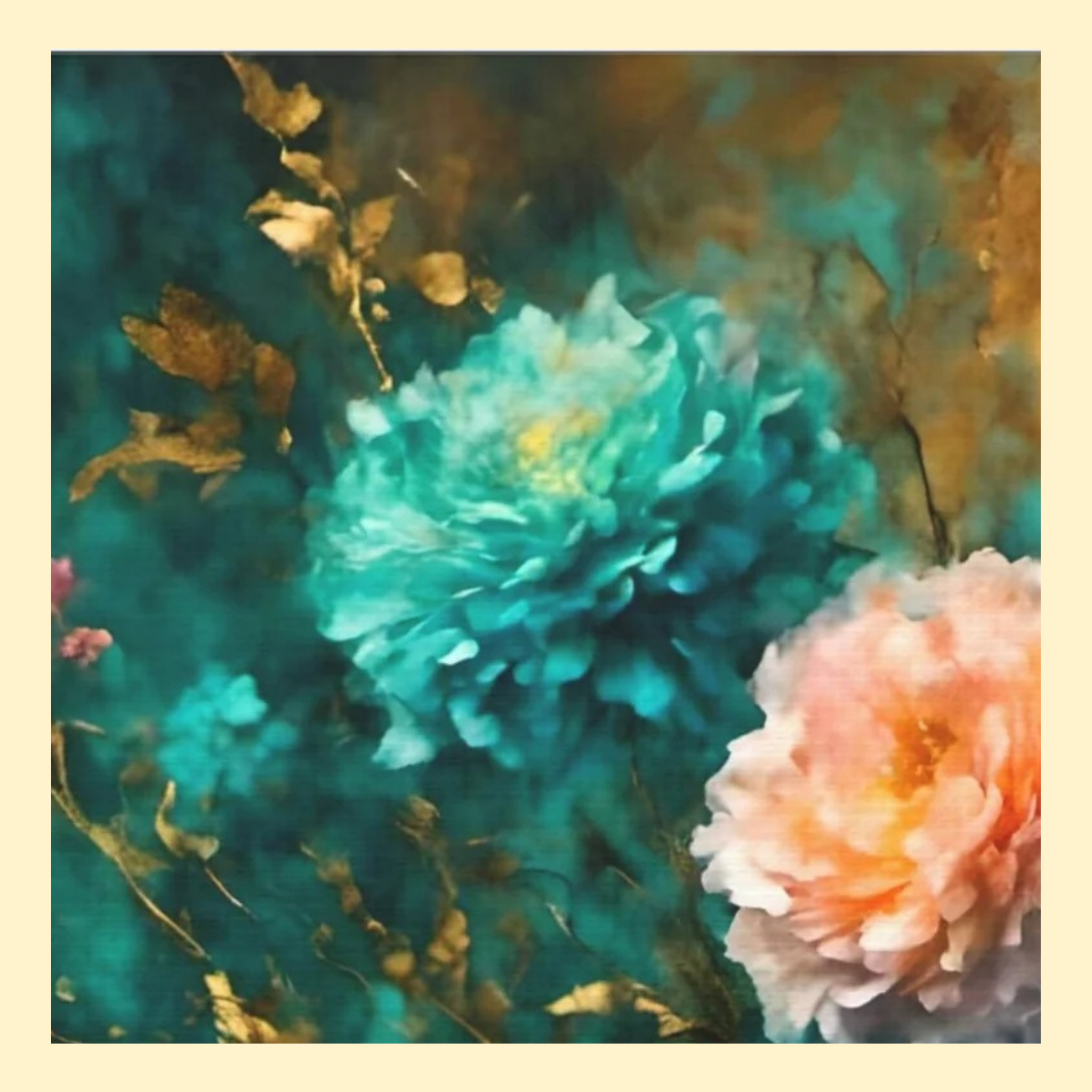 Table Lamp, Golden-Brown Snake Skin