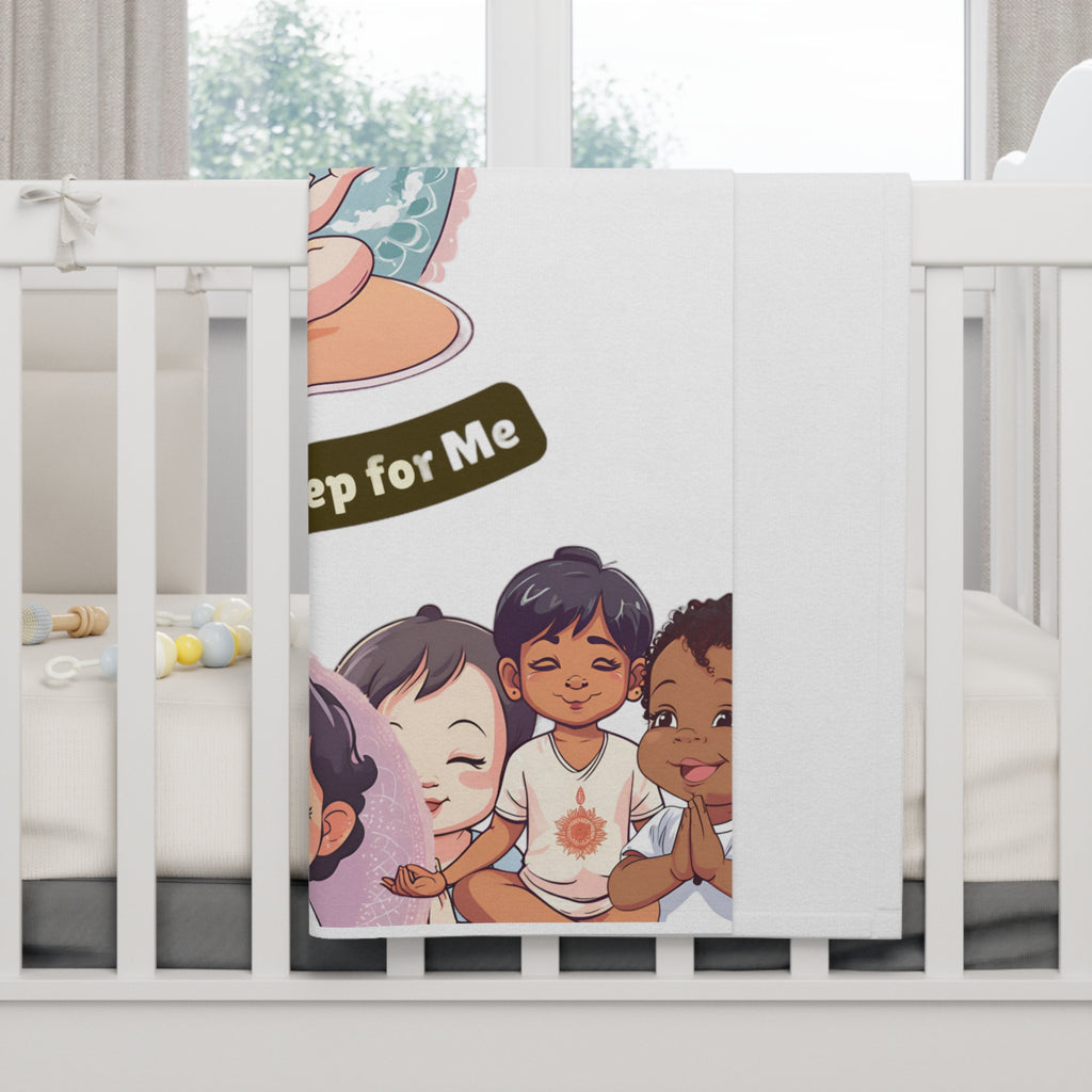 Fleece Baby Blanket - Namaste Up and Play!