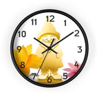 Golden Knome Wall Clock