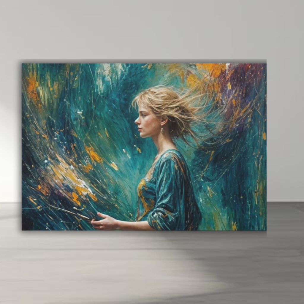 Serene Abstract Canvas Wall Art