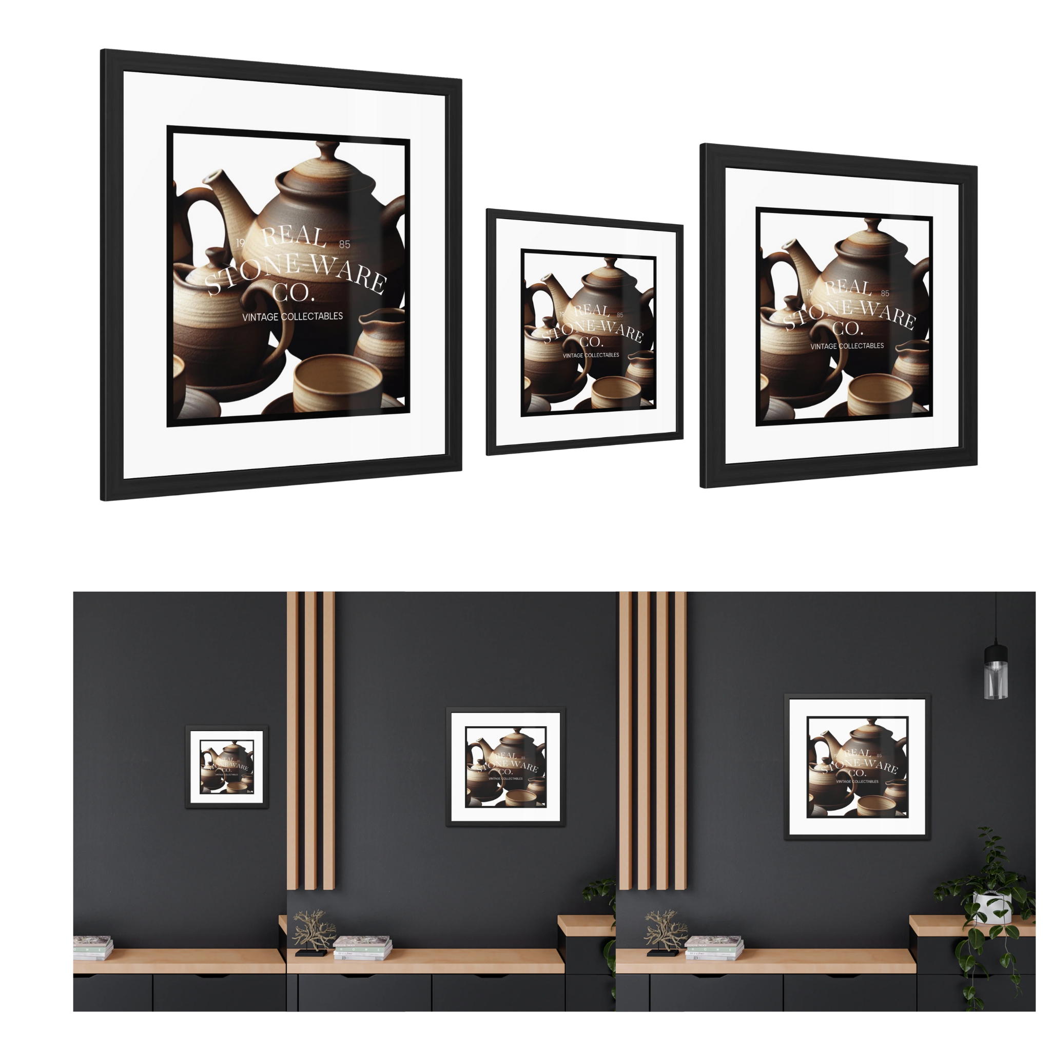 Table Lamp, Golden-Brown Snake Skin