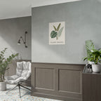 Plant-Based Botanical Poster — Minimalist Greenery Wall Art - WALLS & TIME