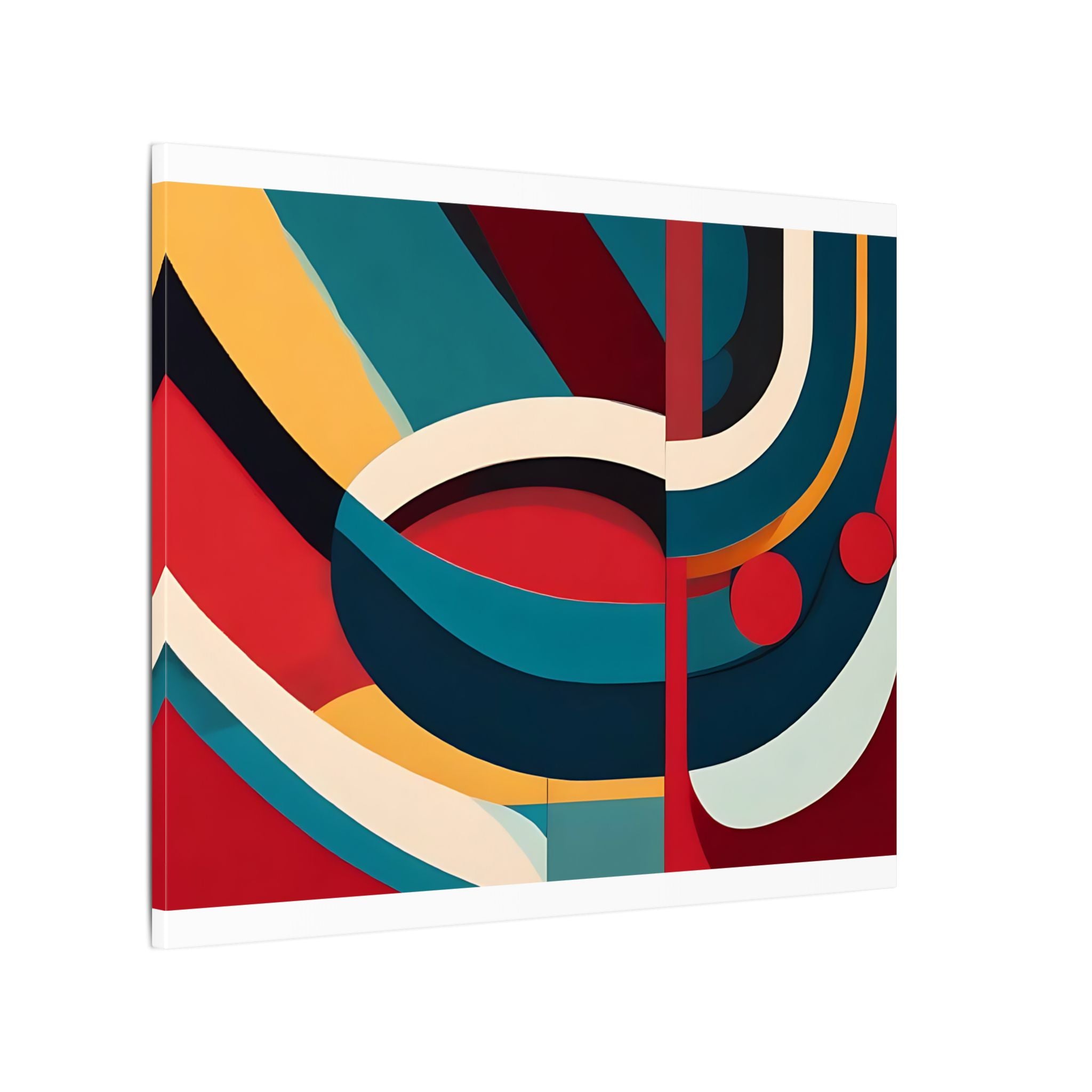 Contemporary Canvas Print, Fluid Aesthetic Wall Art Decor, Home Office Bedroom Living Room, Matte Finish, Stretched,  Multi-Size