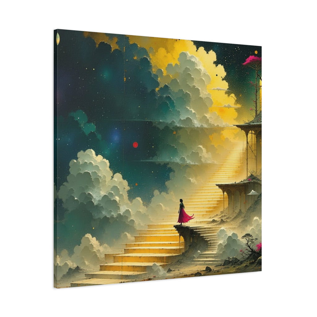 A Stairway To Heaven, Literally - Canvas Print