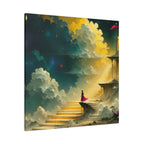 A Stairway To Heaven, Literally - Canvas Print