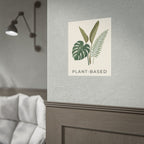 Plant-Based Botanical Poster — Minimalist Greenery Wall Art - WALLS & TIME