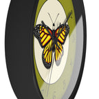 Monarch Butterfly Wall Clock