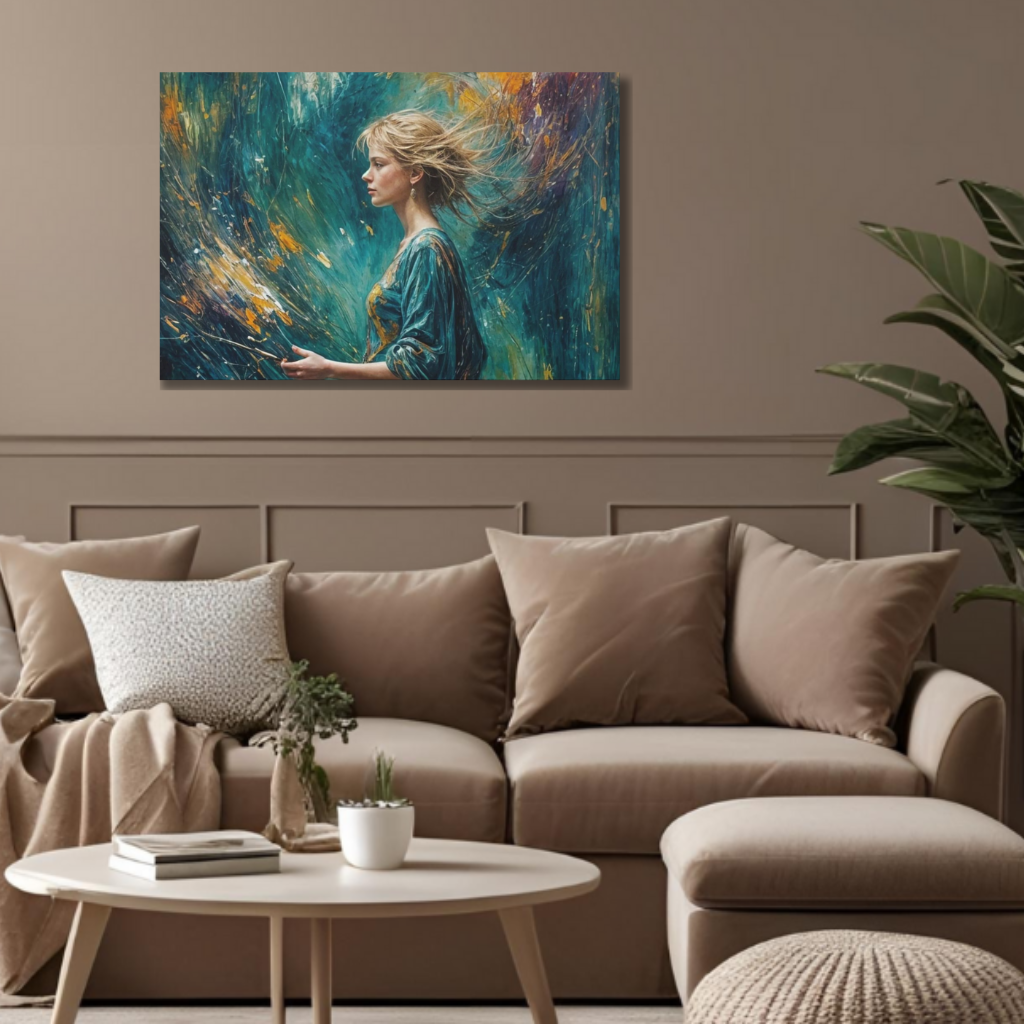 Serene Abstract Canvas Wall Art