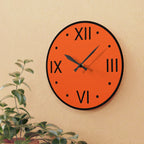 Pure Orange Wall Clock