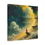 A Stairway To Heaven, Literally - Canvas Print