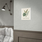 Plant-Based Botanical Poster — Minimalist Greenery Wall Art