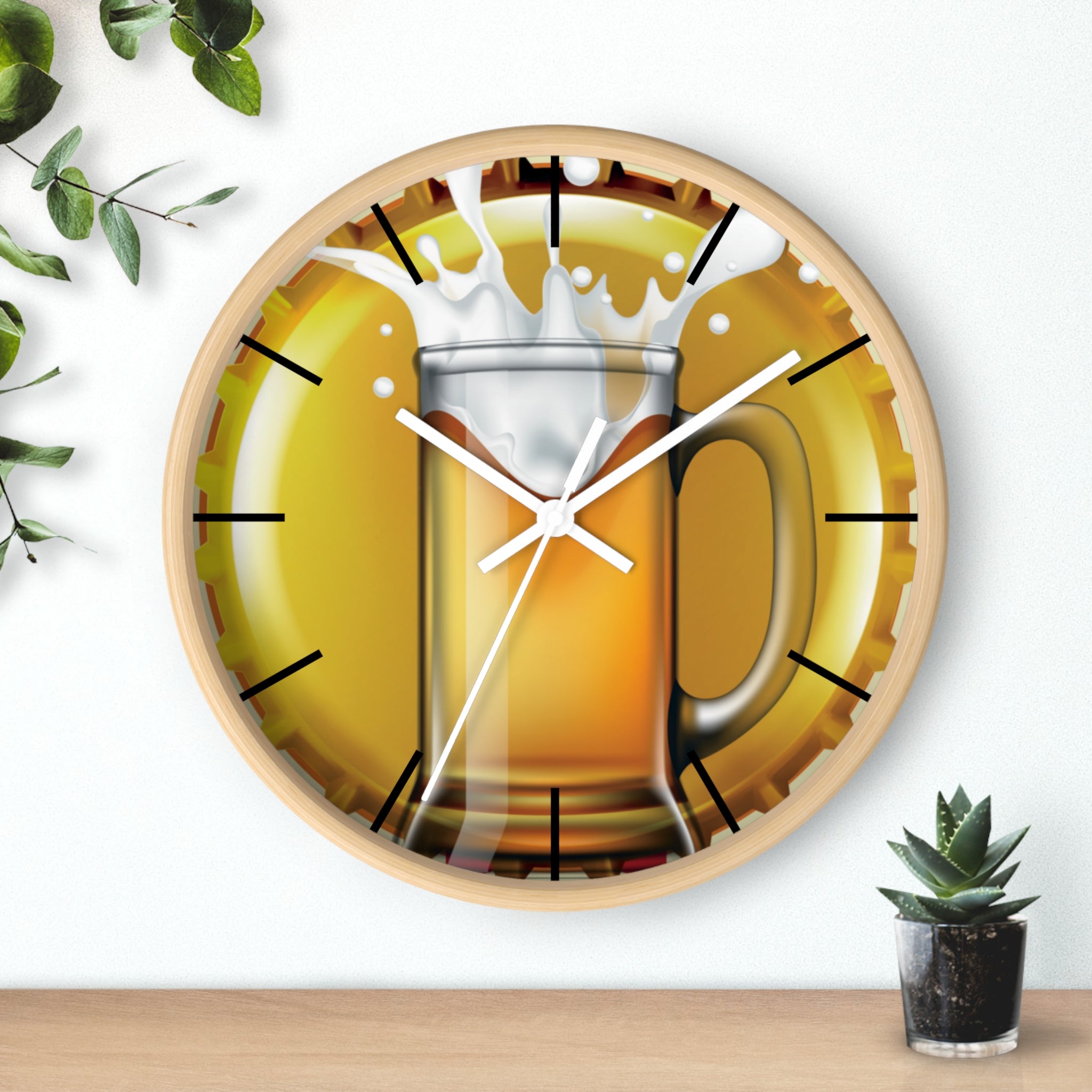 Happy Hour Beer Wall Clock