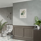 Plant-Based Botanical Poster — Minimalist Greenery Wall Art