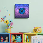 Sea Turtle Wall Clock for Kids