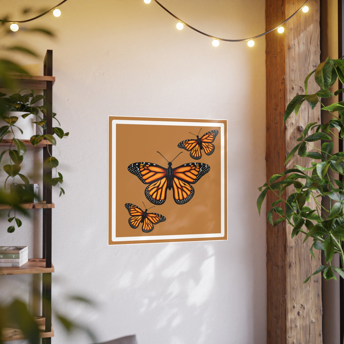 Monarch Butterfly Wall Art, Unframed Poster