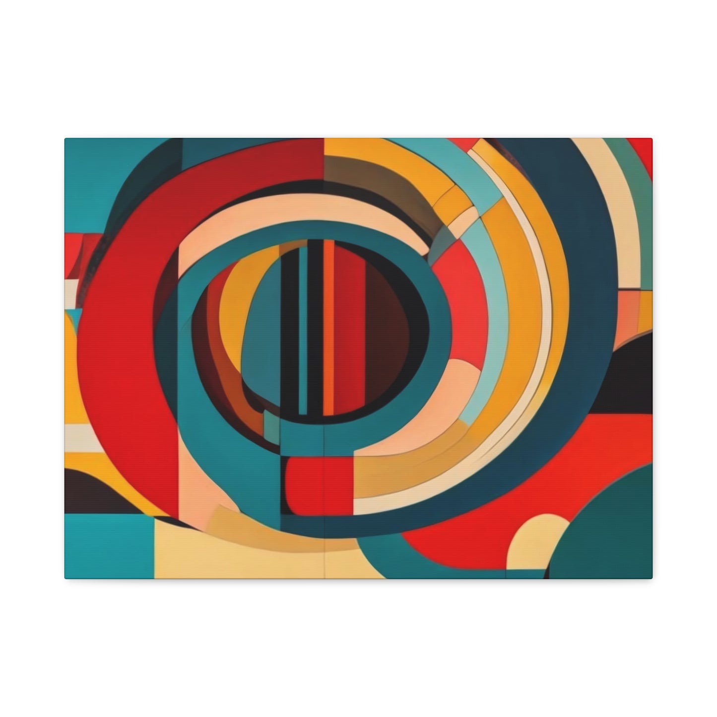 Canvas Gallery Wraps - Mid Century Modern Abstract Art