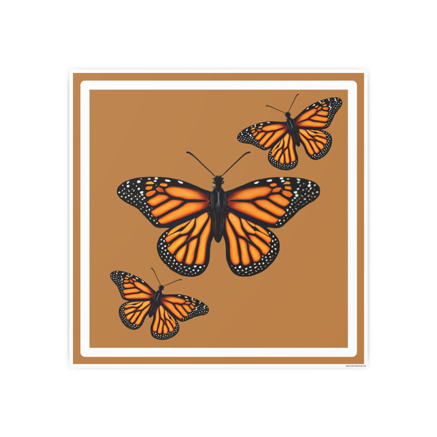 Monarch Butterfly Wall Art, Unframed Poster