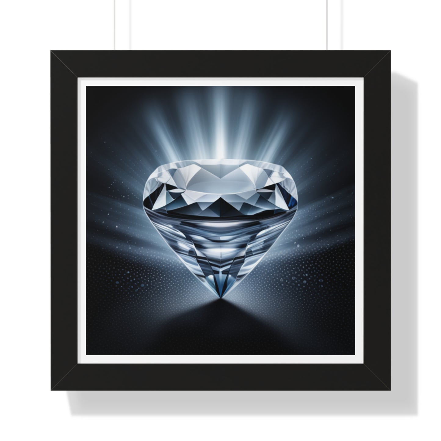 Jewel, Photorealistic Art Print, Framed Poster